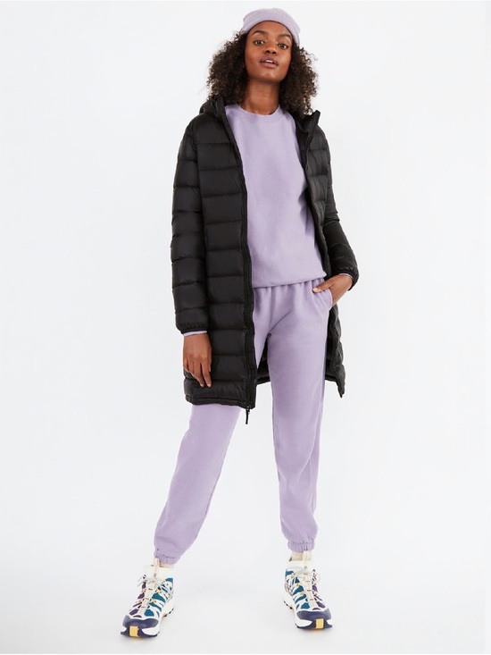 TNA Jackets & Blazers - TNA Artizia The Little Puff Long puffer coat goose down hooded Sz XS